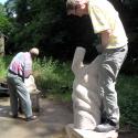 Unieke cursus buiten beeldhouwen in steen vanaf vrijdag 19 mei