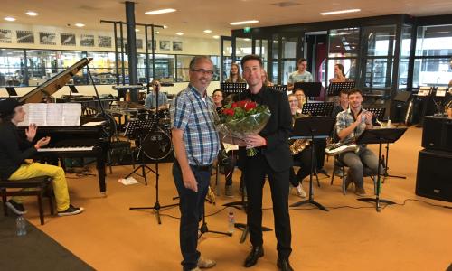 MARCEL HEIJNEN neemt na 7 fantastische jaren afscheid als dirigent van RICK's BIG BAND