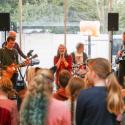 Tournee ROCKplein-band tijdens Kindermuziekweek