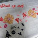 De leukste (vriendinnen) workshop om het jaar af te sluiten: je eigen kerst tafellaken maken.