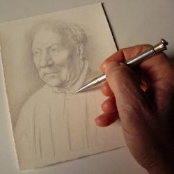Tekenen met zilverstift